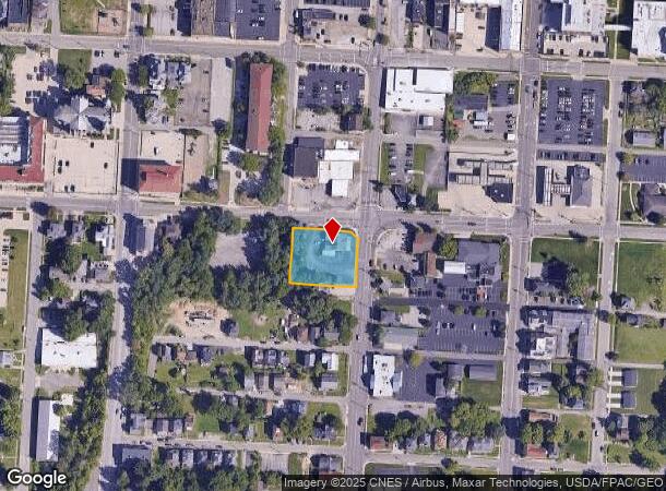  102 S Main St, Mansfield, OH Parcel Map