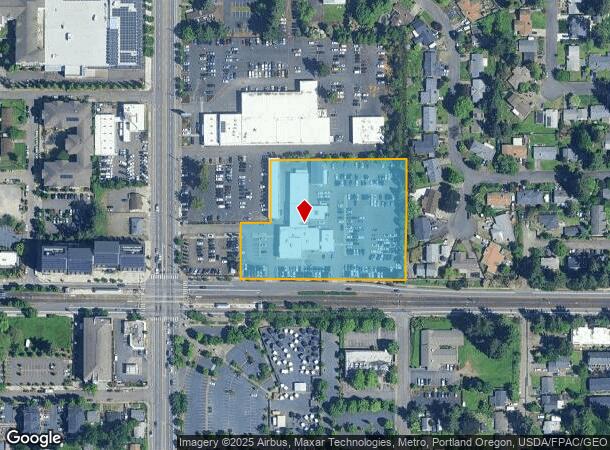  12315 E Burnside St, Portland, OR Parcel Map