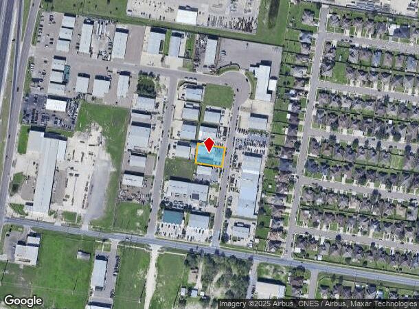  5411 N Birch St, Pharr, TX Parcel Map