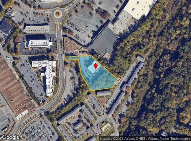  321 Hillsdale Dr, Charlottesville, VA Parcel Map