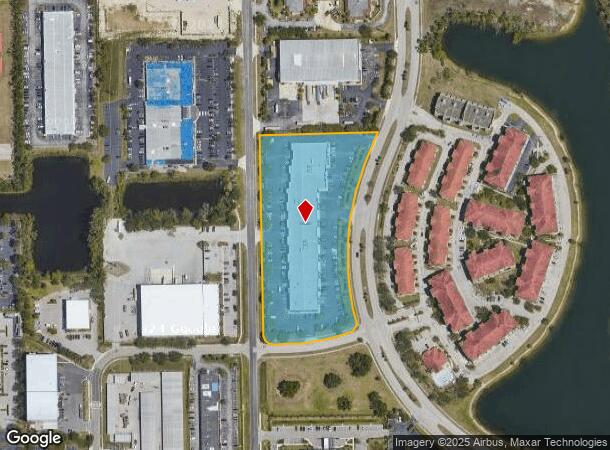  4220 Executive Cir, Fort Myers, FL Parcel Map