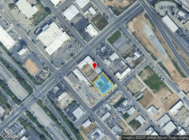  1101 F St, Fresno, CA Parcel Map