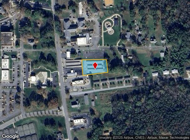 209 S Main St, Boiling Springs, NC Parcel Map