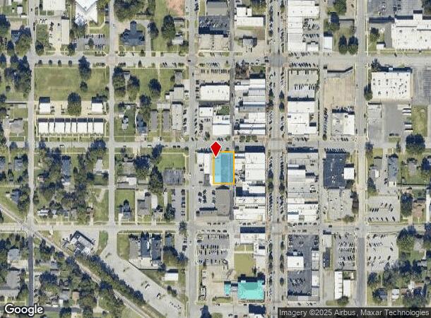 117 W Commercial St, Broken Arrow, OK Parcel Map