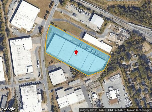  5130 Hovis Rd, Charlotte, NC Parcel Map