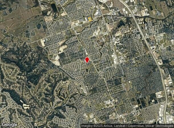  11350 Hero Way W, Leander, TX Parcel Map