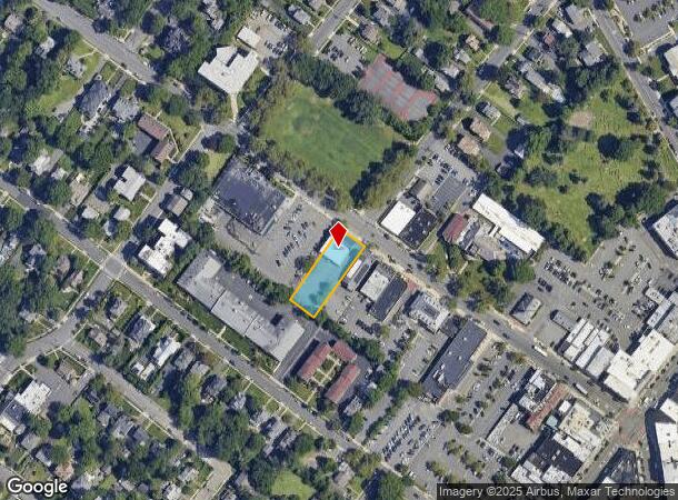  203 Elm St, Westfield, NJ Parcel Map