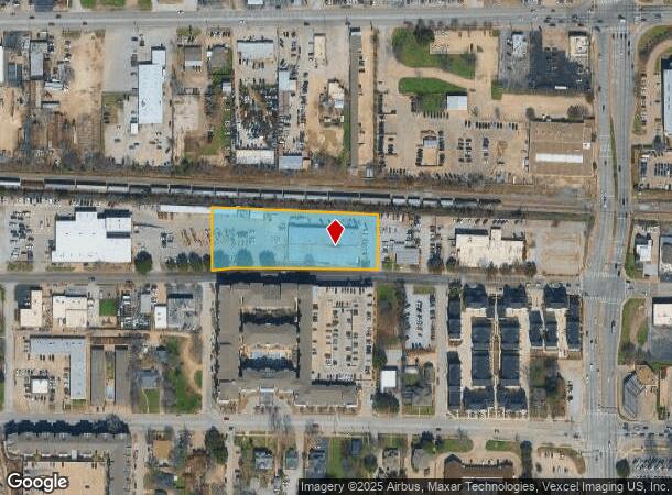  801 W Main St, Arlington, TX Parcel Map