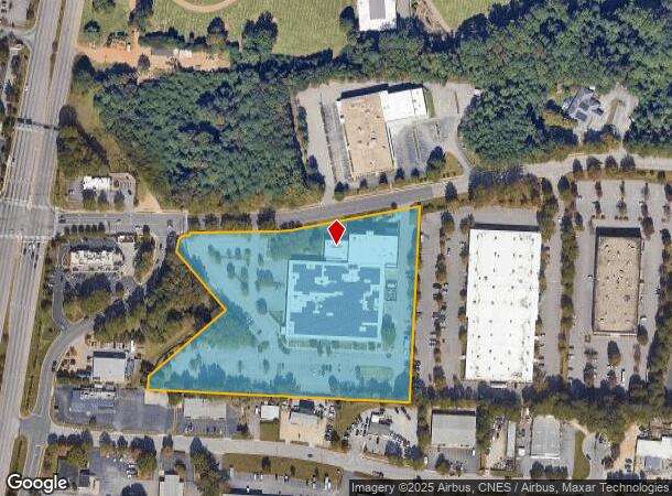 321 Chapanoke Rd, Raleigh, NC Parcel Map