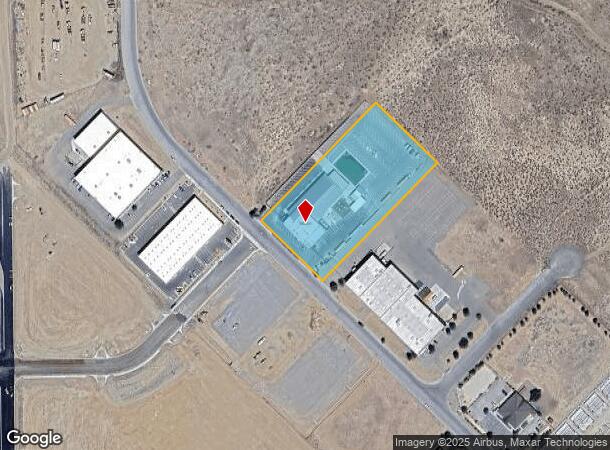 28 Enterprise Way, Dayton, NV Parcel Map