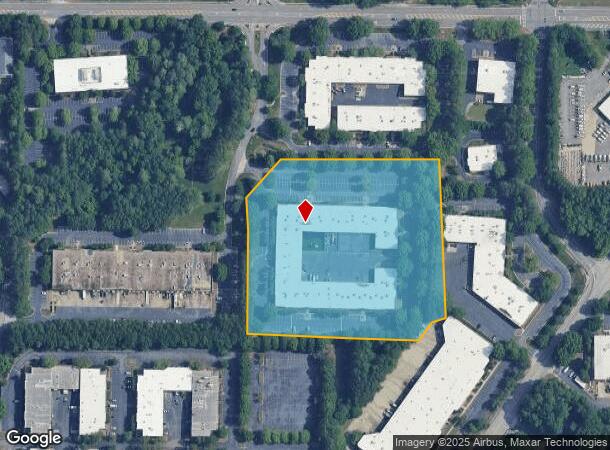 1335 Northmeadow Pkwy, Roswell, GA Parcel Map