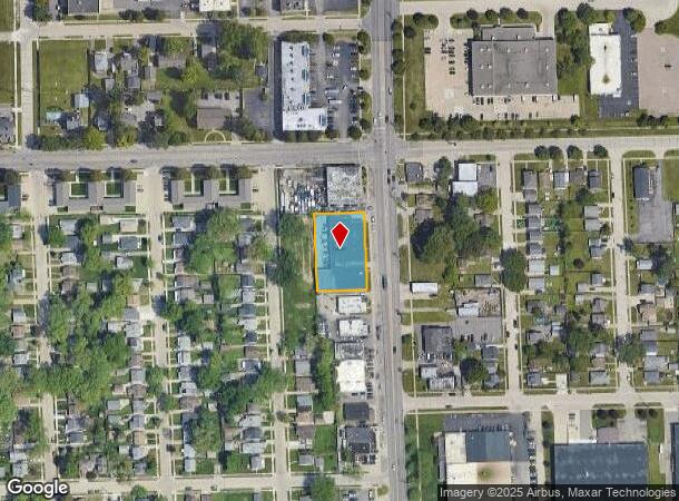 23823 Dequindre Rd, Hazel Park, MI Parcel Map