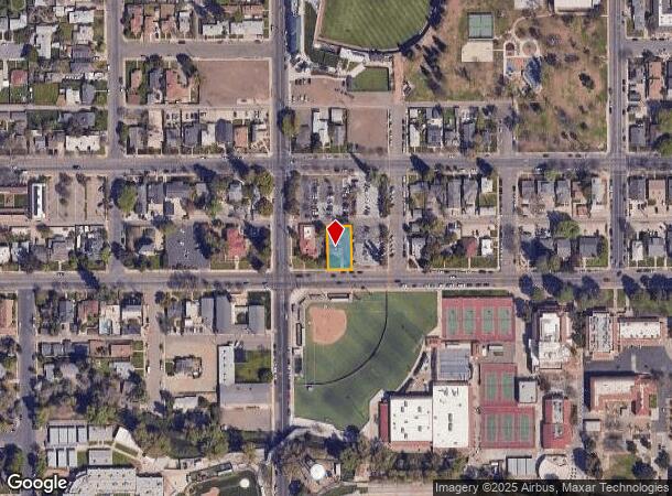  1212 W Main St, Visalia, CA Parcel Map