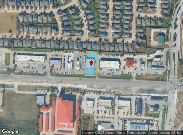 26743 E University Dr, Aubrey, TX Parcel Map