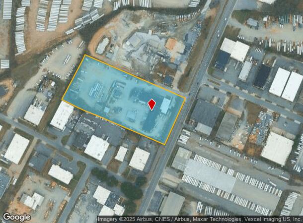  3637 N Graham St, Charlotte, NC Parcel Map