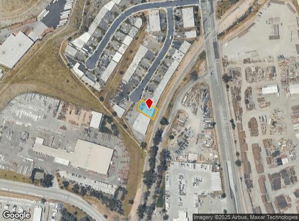 1808 Container Cir, Jurupa Valley, CA Parcel Map