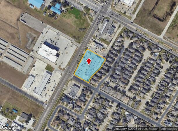  7602 S Staples St, Corpus Christi, TX Parcel Map