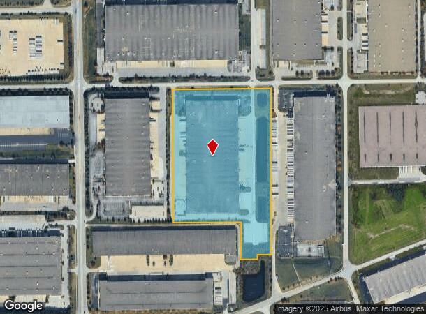  2151 Airwest Blvd, Plainfield, IN Parcel Map