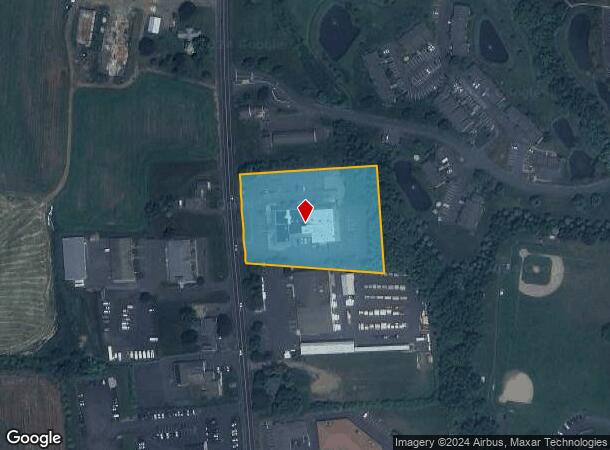  105 West Rd, Ellington, CT Parcel Map