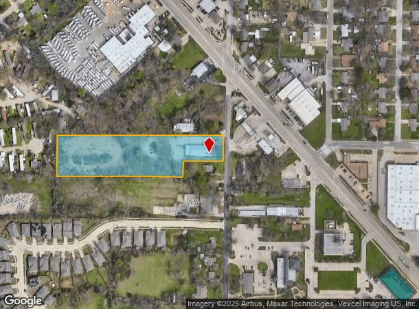 601 Corry A Edwards Dr, Kennedale, TX Parcel Map