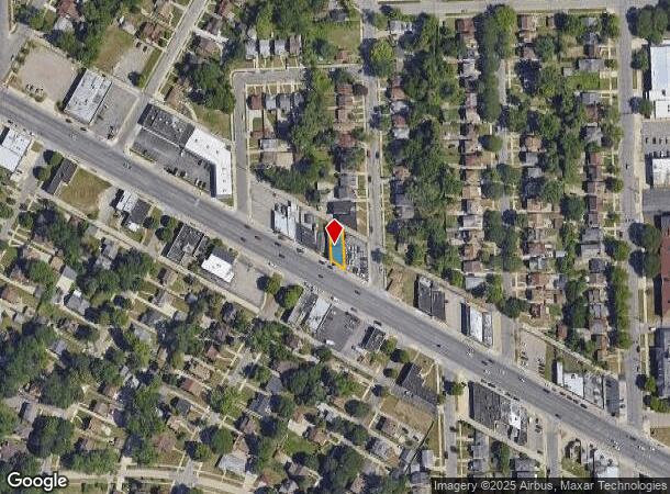  16520 Grand River Ave, Detroit, MI Parcel Map