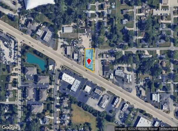  710 W Lake St, Addison, IL Parcel Map