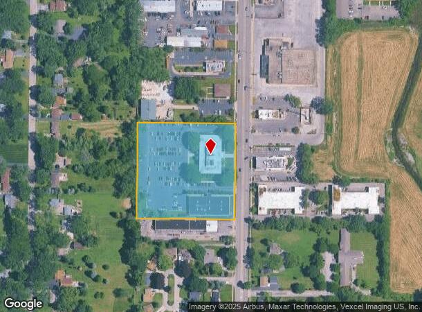 2000 N Lewis Ave, Waukegan, IL Parcel Map