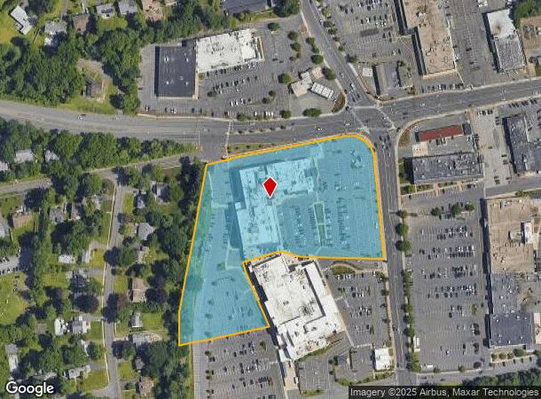  2523 Albany Ave, West Hartford, CT Parcel Map