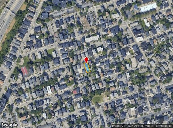  96 Penn St, Providence, RI Parcel Map