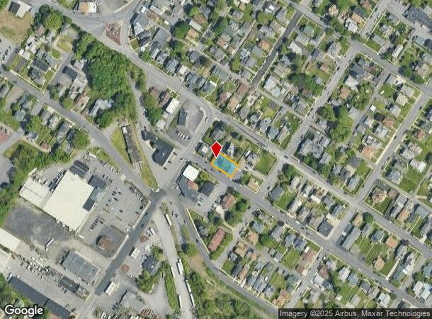 134 Cherry St, Dunmore, PA Parcel Map