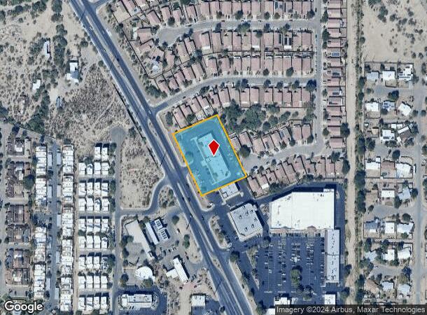  2500 N Silverbell Rd, Tucson, AZ Parcel Map