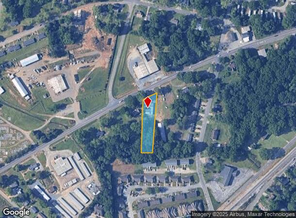 607 S Camellia Blvd, Fort Valley, GA Parcel Map