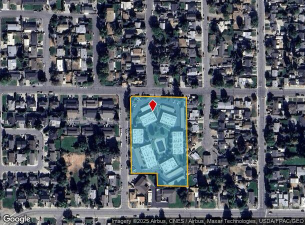 1311 Westwood Ave, Wenatchee, WA Parcel Map