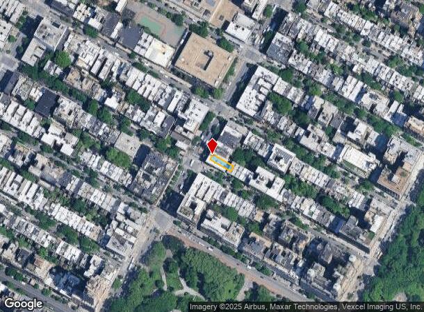 463 Columbus Ave, New York, NY Parcel Map