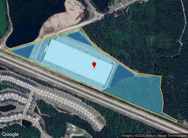 1501 Pine Barren Rd, Pooler, GA Parcel Map