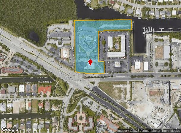  1775 Davis Blvd, Naples, FL Parcel Map
