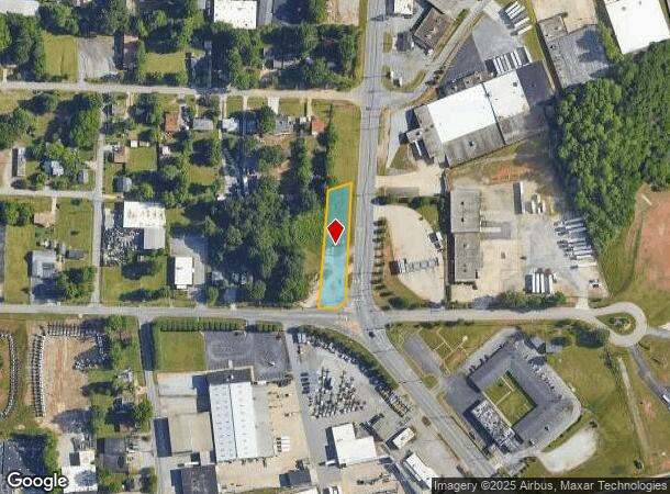  1302 Trinity Ave, High Point, NC Parcel Map
