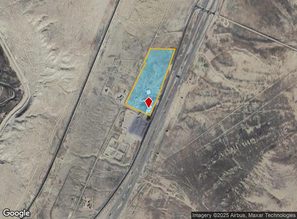  6000 E Frontage Rd, Imlay, NV Parcel Map