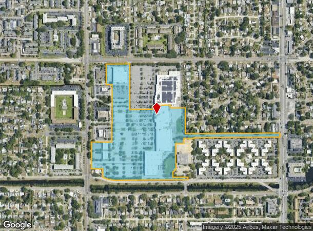  7711 Dr Martin Luther King Jr St N, Saint Petersburg, FL Parcel Map