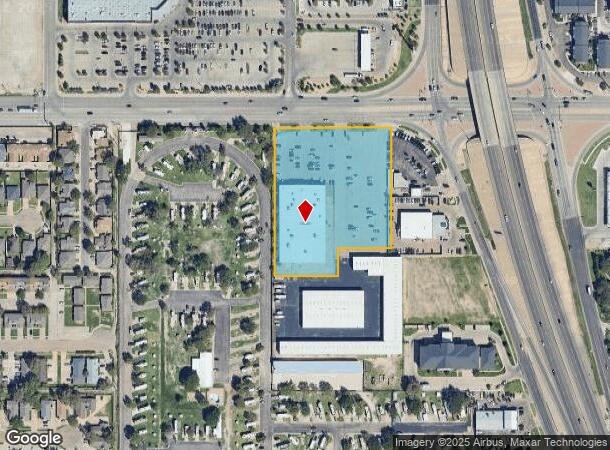 5921 34Th St, Lubbock, TX Parcel Map