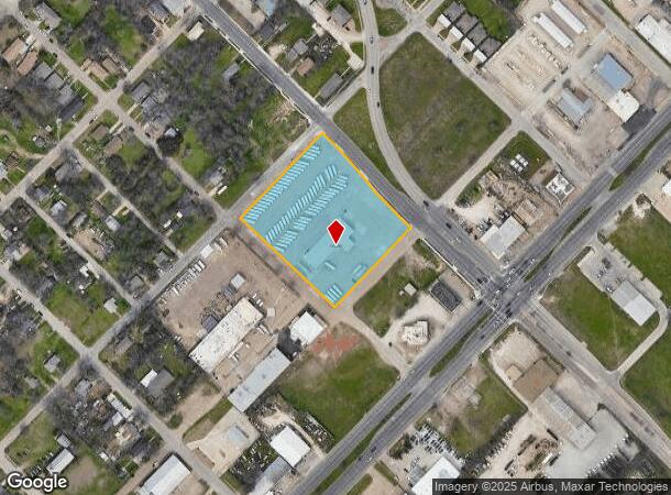  2025 S 18Th St, Waco, TX Parcel Map