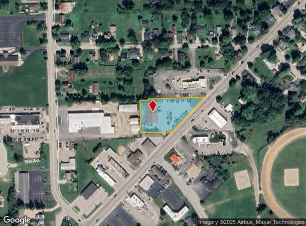  744 S State St, Caro, MI Parcel Map