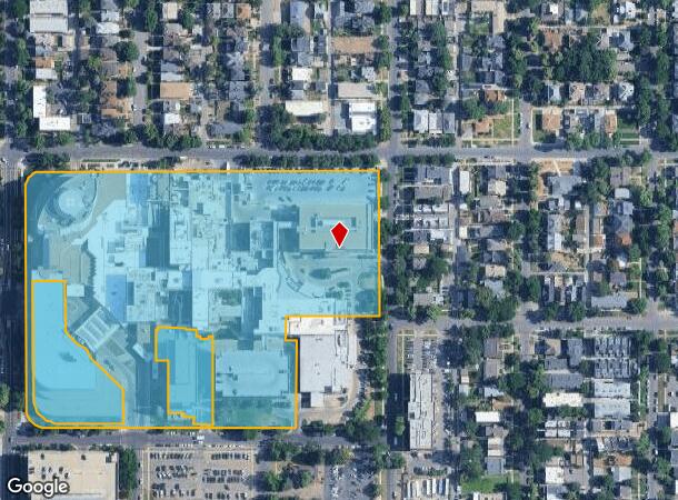  2055 N High St, Denver, CO Parcel Map