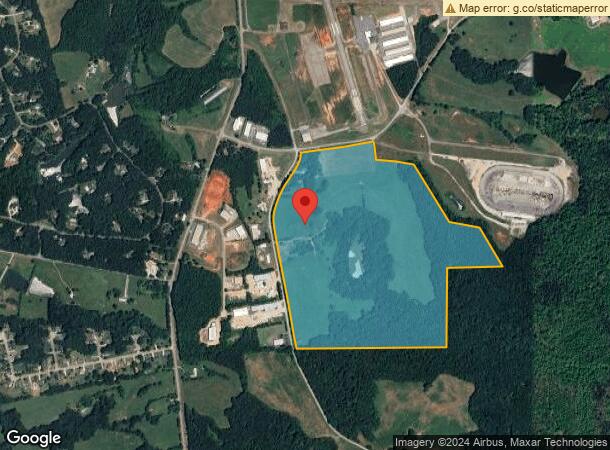  1382 Airport Rd, Jefferson, GA Parcel Map