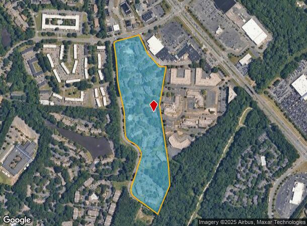  2300 Village Lake Dr, Charlotte, NC Parcel Map