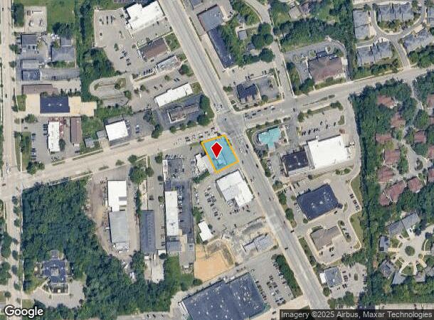 2185 W Stadium Blvd, Ann Arbor, MI Parcel Map