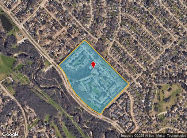 4266 Duck Creek Dr, Garland, TX Parcel Map