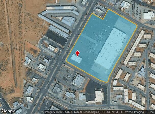 9484 Dyer St, El Paso, TX Parcel Map