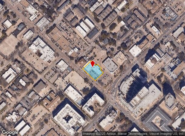  3818 Cedar Springs Rd, Dallas, TX Parcel Map