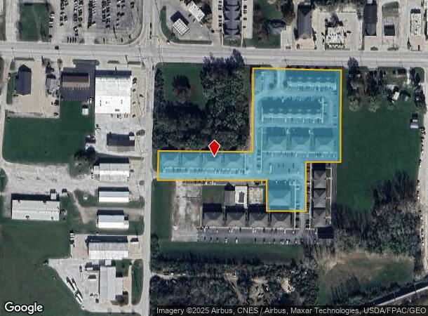 1505 W Jackson St, Macomb, IL Parcel Map